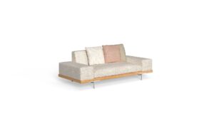 sofa 2 seater fabric arm