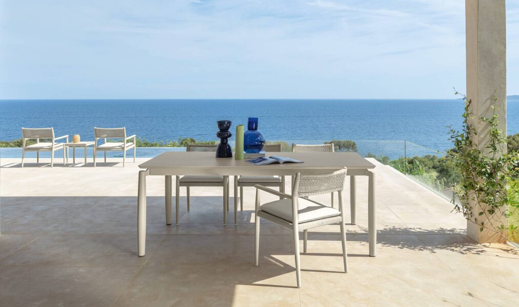 Dolcevita//Alu Mesa extensible 160/220×95 1