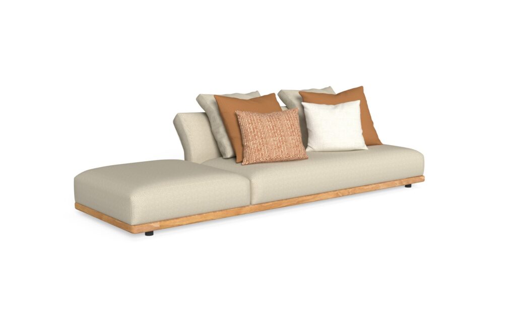 SOFA CX + POUF DX LARGE
