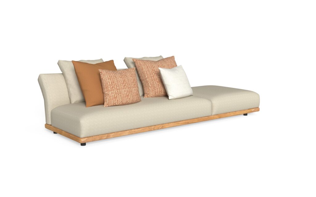 SOFA CX + POUF SX LARGE