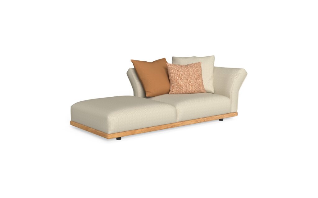 SOFA SX + POUF DX