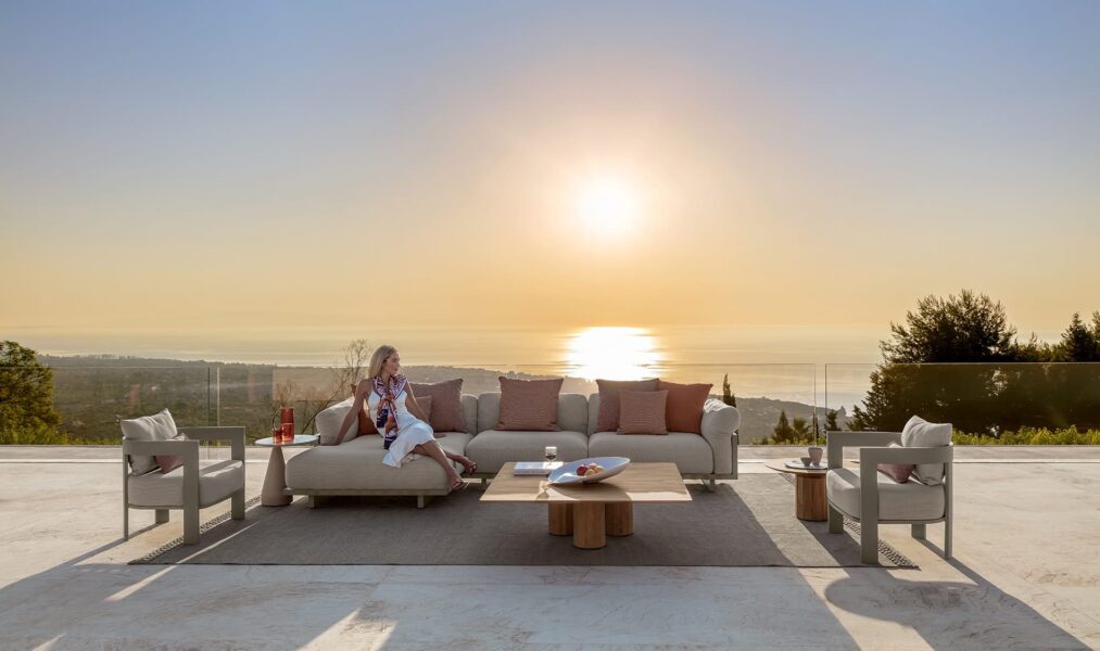 Argo//Alu Sofá modular 3