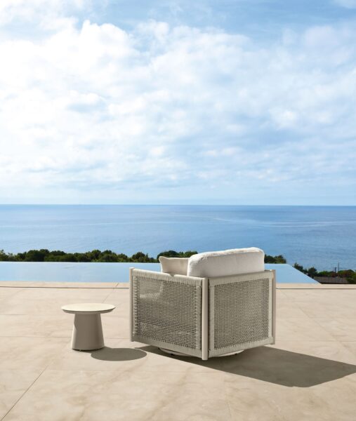 Dolcevita//Alu Sillón Living giratoria 0