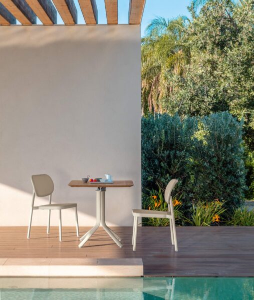 Meg Mesa de comedor plegable + round top 0