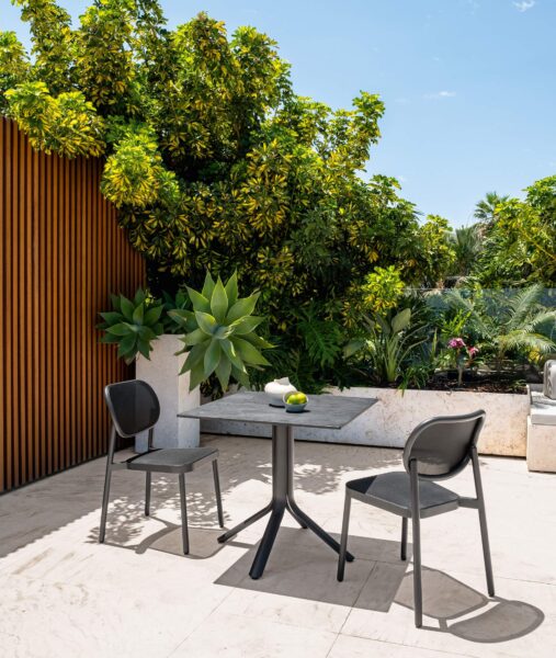 Meg Mesa de comedor plegable + round top 2