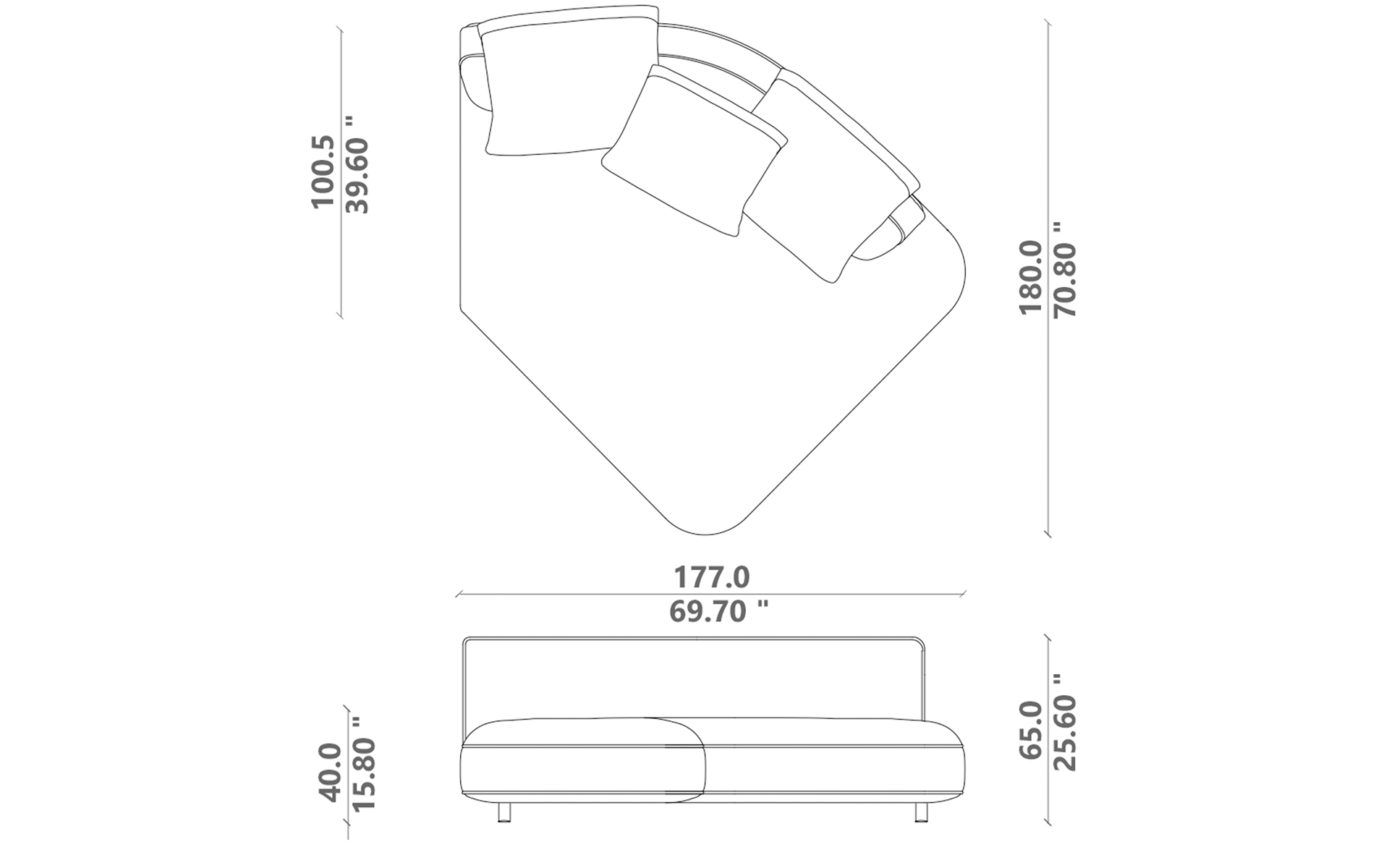 Alma sofa chaise longue 03 sx