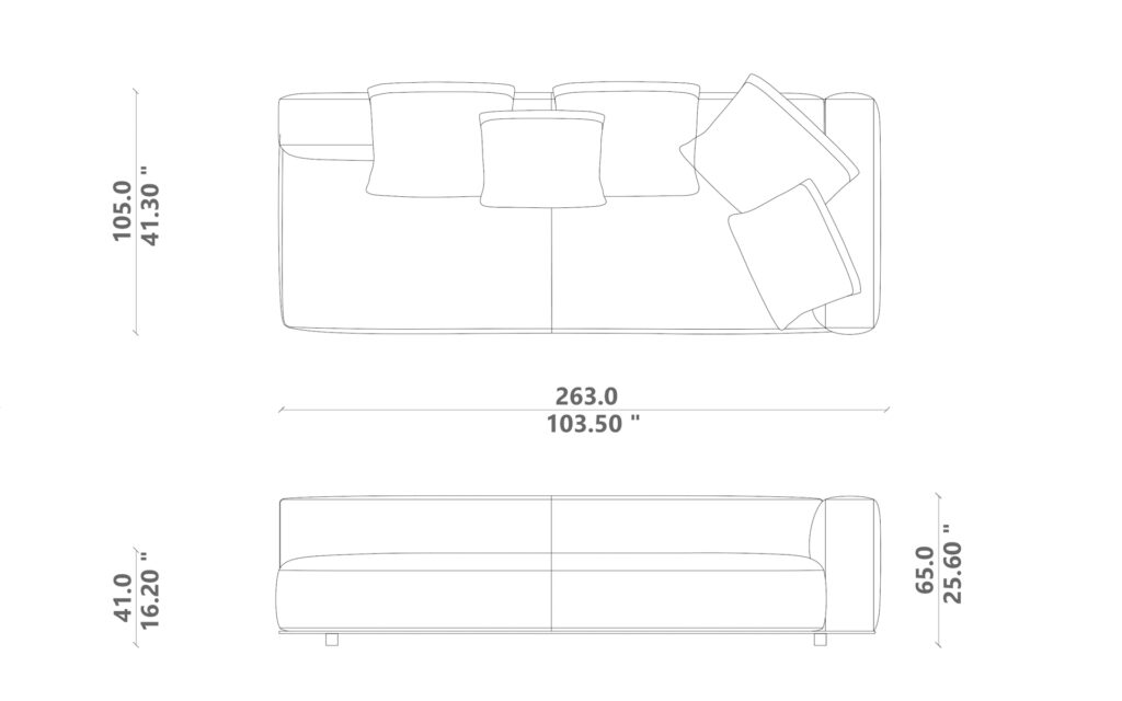 Paco sofa corner 01 sx