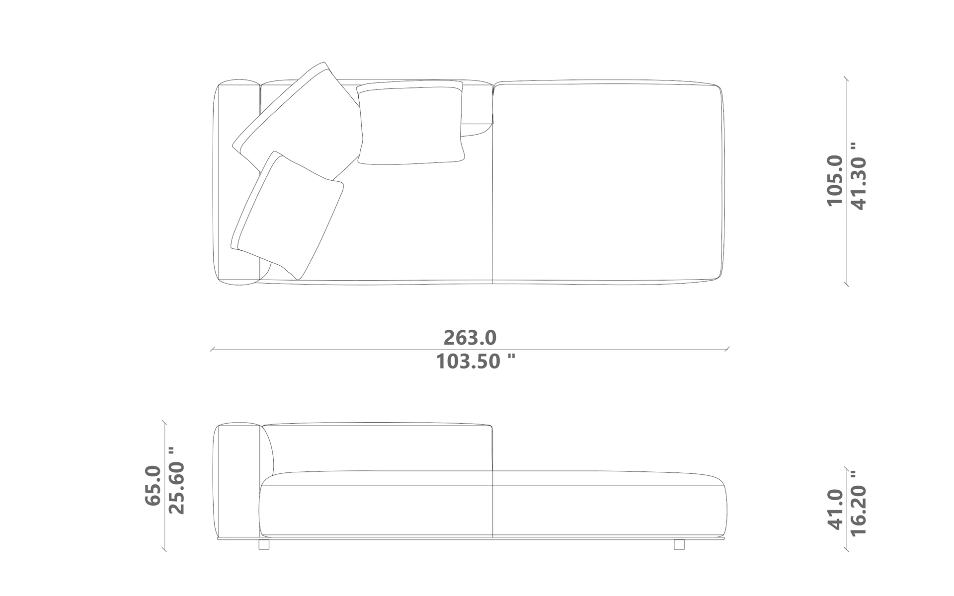 Paco sofa corner 02 dx