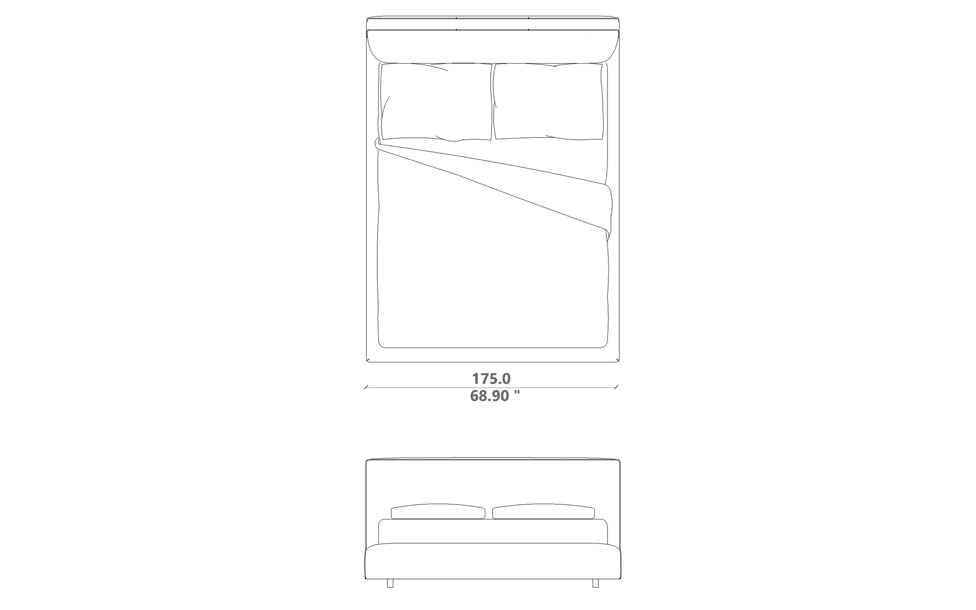 TABED160 Letto 160x200