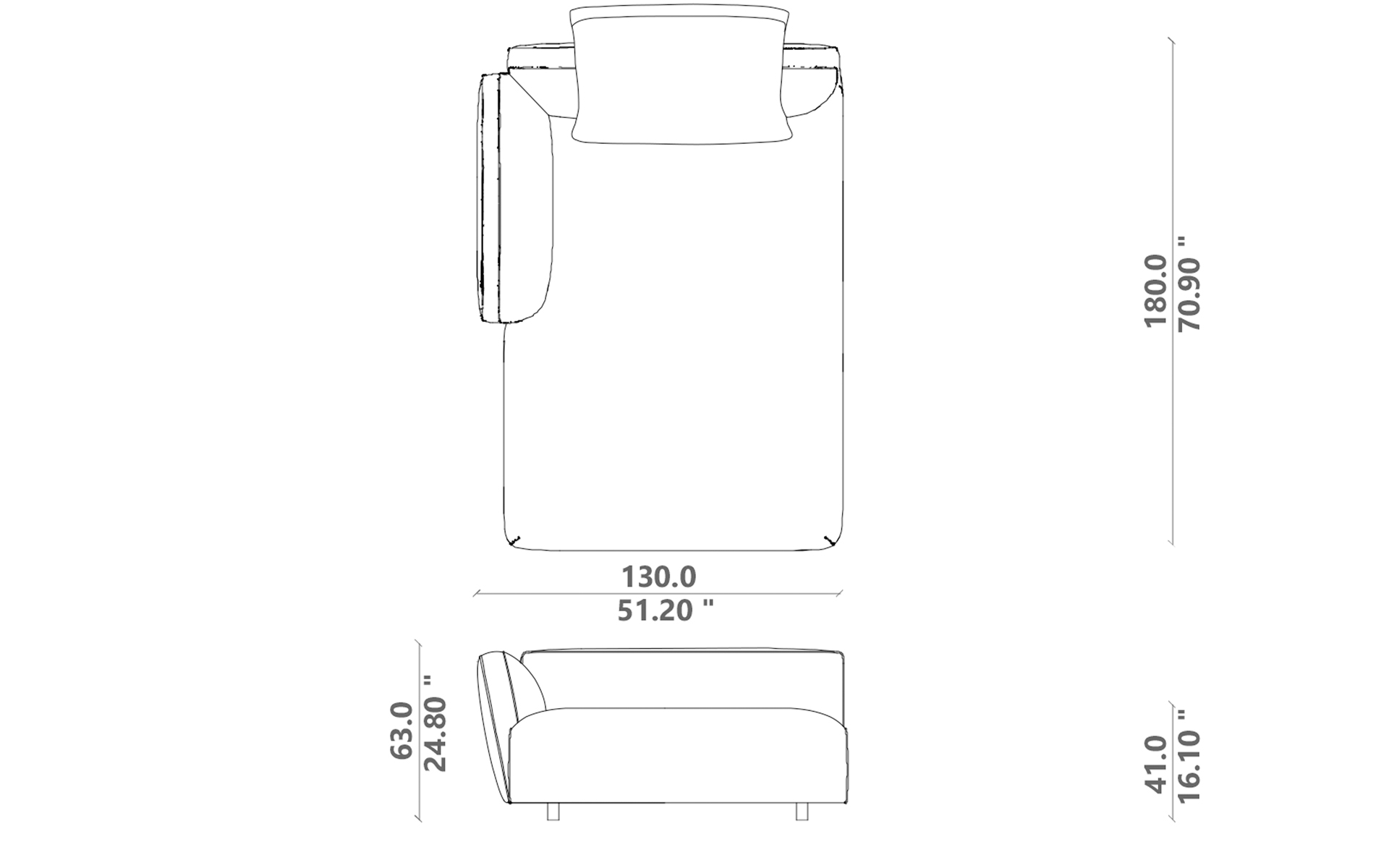 Tamashi sofa chaise longue 01 dx